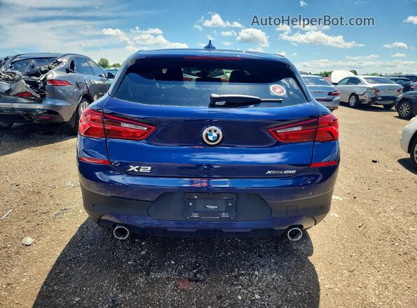 WBXYJ1C04L5P71640 2020 BMW X2 Blue Հետևի տեսք