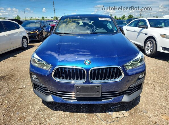WBXYJ1C04L5P71640 2020 BMW X2 Blue Դիմացի տեսք