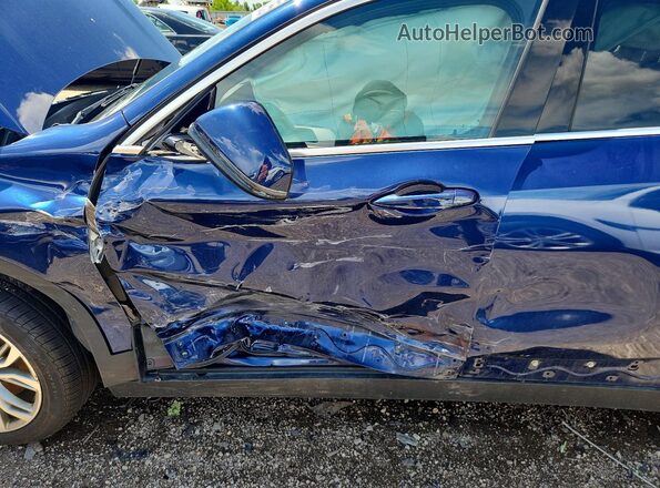 WBXYJ1C04L5P71640 2020 BMW X2 Blue Սալոնի դիմացի տեսք