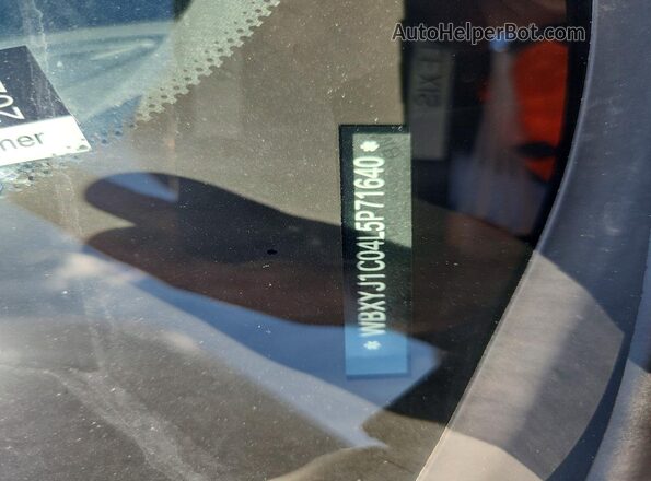 WBXYJ1C04L5P71640 2020 BMW X2 Blue Շարժիչի բաժամունքի տեսք