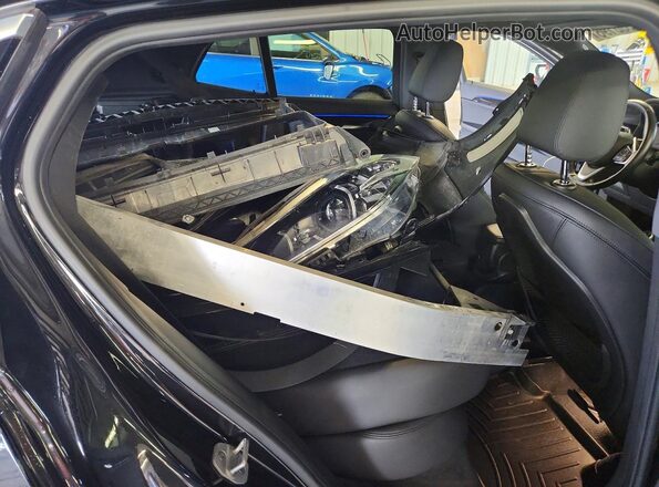 WBXYJ1C04M5S53397 2021 BMW X2 Black Vista de los asientos traseros