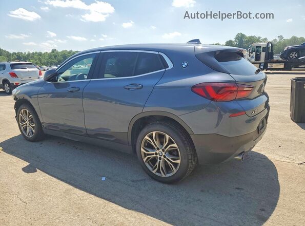 WBXYJ1C08N5U65902 2022 BMW X2 Синий Задняя левая четверть
