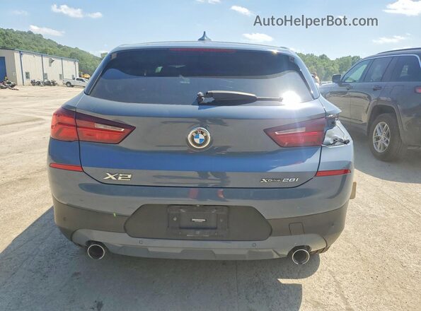 WBXYJ1C08N5U65902 2022 BMW X2 Синий Вид сзади
