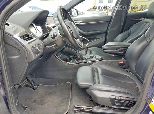 WBXYJ3C33JEP76699 2018 BMW X2 Blue Widok wnętrza z przodu