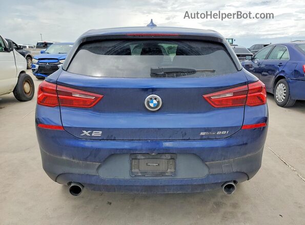 WBXYJ3C33JEP76699 2018 BMW X2 Blue Widok z tyłu