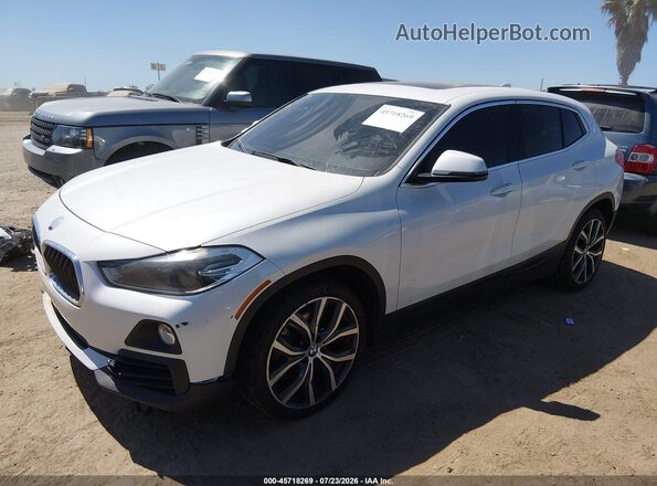 WBXYJ3C36JEP75949 2018 BMW X2 White Առջևի ձախ երեք քառորդ տեսարան