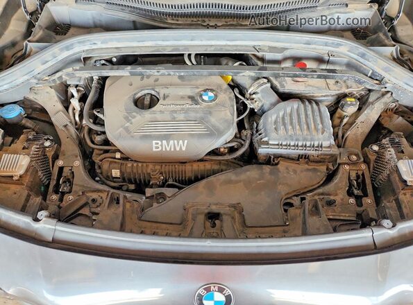 WBXYJ3C38JEB38029 2018 BMW X2 Gray Widok komory silnika