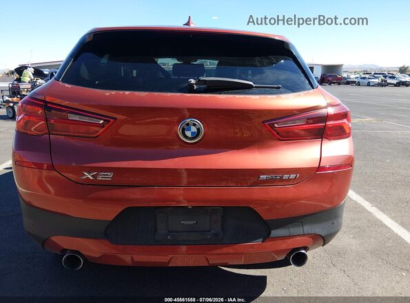 WBXYJ3C39JEP75766 2018 BMW X2 Orange 