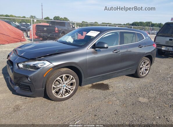 WBXYJ5C30JEF80654 2018 BMW X2 Gray Front left