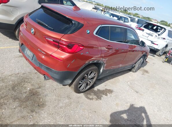 WBXYJ5C33JEF73682 2018 BMW X2 Красный Задняя правая четверть