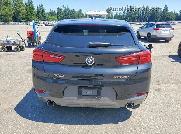 WBXYJ5C34JEF77286 2018 BMW X2 Black Հետևի տեսք
