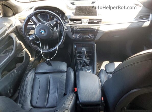 WBXYJ5C34JEF77286 2018 BMW X2 Black Առջևի վահանակի տեսք