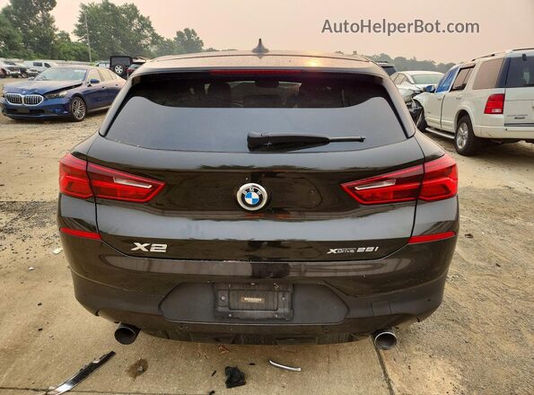 WBXYJ5C38JEB19184 2018 BMW X2 Black Հետևի տեսք