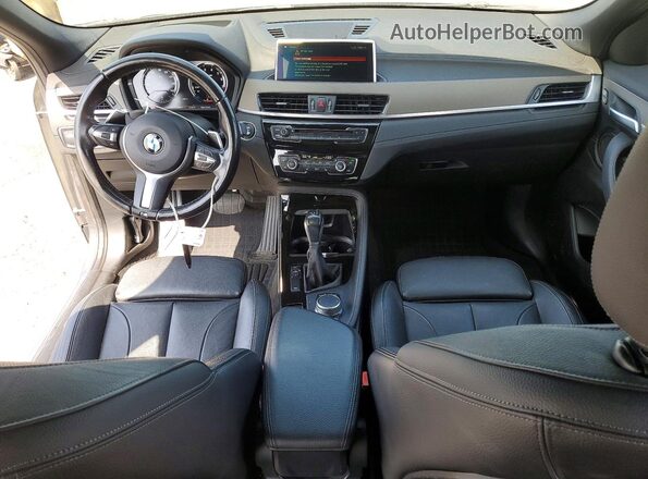WBXYJ5C38JEB19542 2018 BMW X2 Charcoal წინა პანელის ხედი