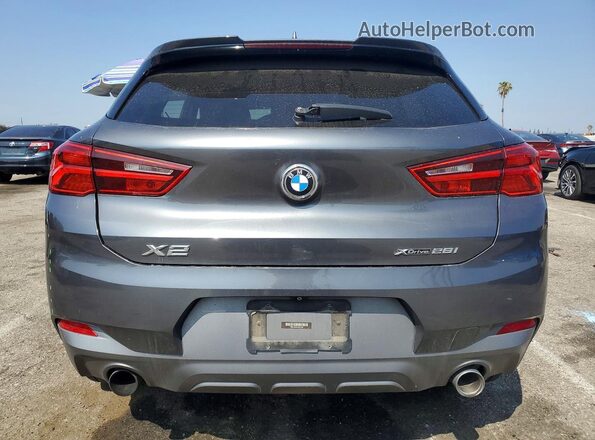 WBXYJ5C38JEB19542 2018 BMW X2 Charcoal უკანა ხედი