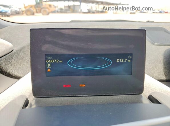 WBY1Z6C33HV950269 2017 BMW I3 Black Widok zestawu wskaźników