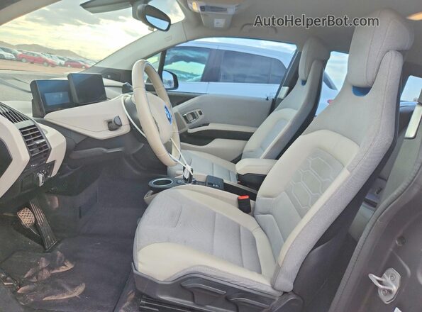 WBY1Z6C33HV950269 2017 BMW I3 Black Widok wnętrza z przodu