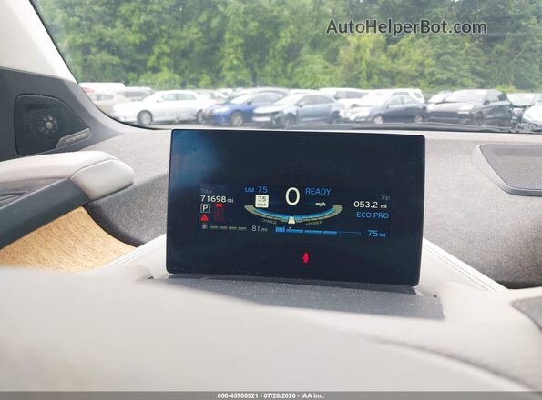 WBY1Z8C36HV893402 2017 BMW I3 Белый Вид задних сидений