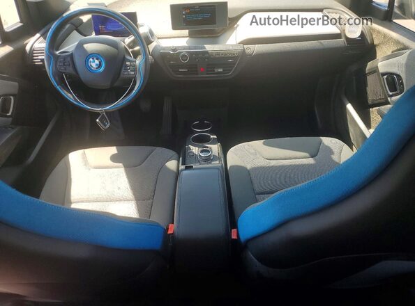 WBY1Z8C38HV890467 2017 BMW I3 White Widok deski rozdzielczej