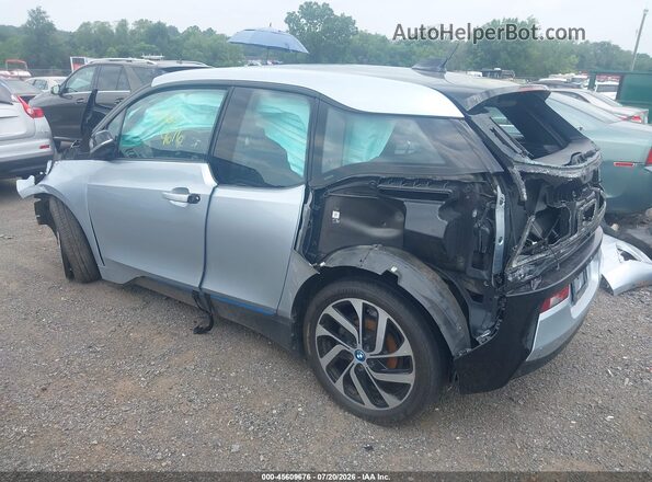 WBY1Z8C39HV893409 2017 BMW I3 Серебряный Задняя левая четверть