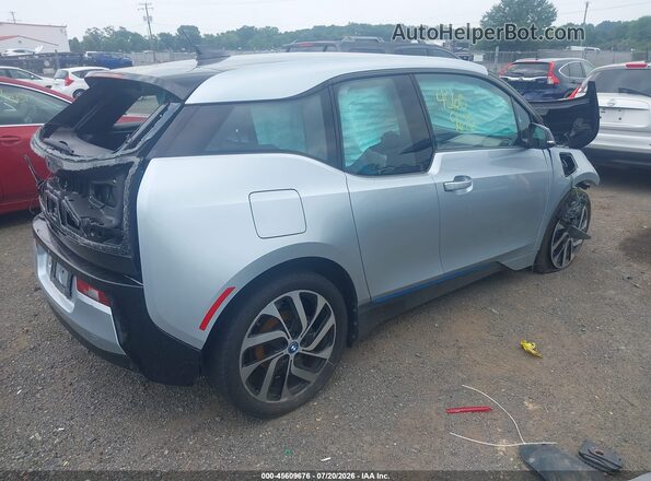 WBY1Z8C39HV893409 2017 BMW I3 Серебряный Задняя правая четверть