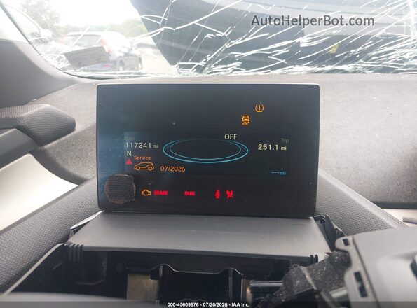 WBY1Z8C39HV893409 2017 BMW I3 Серебряный Вид задних сидений