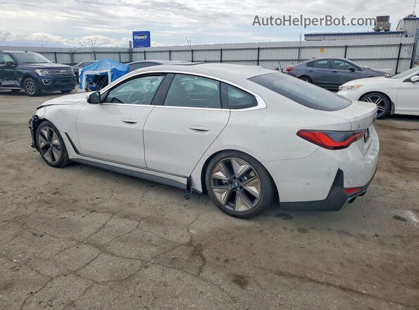 WBY23HD01SFU18462 2025 BMW I4 Белый Задняя левая четверть