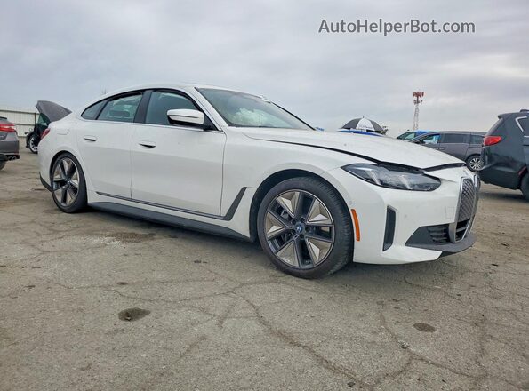 WBY23HD01SFU18462 2025 BMW I4 Белый Передняя правая четверть