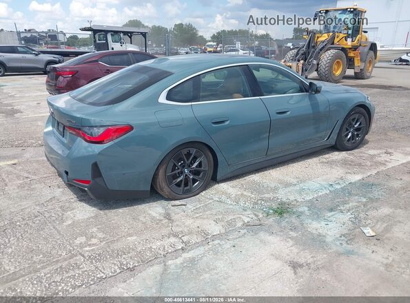 WBY23HD01SFU78144 2025 BMW I4 Бирюзовый Задняя правая четверть