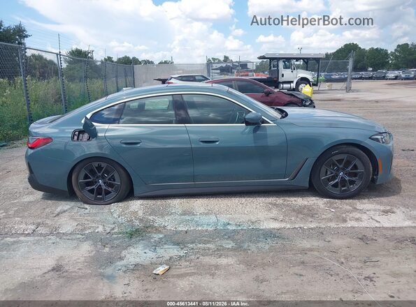 WBY23HD01SFU78144 2025 BMW I4 Бирюзовый Вид задней части салона