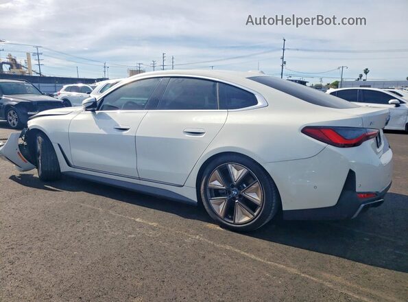 WBY23HD02SFU11715 2025 BMW I4 White უკანა მარცხენა