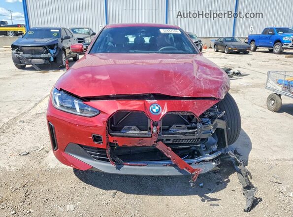 WBY23HD02SFV62036 2025 BMW I4 Красный Вид спереди