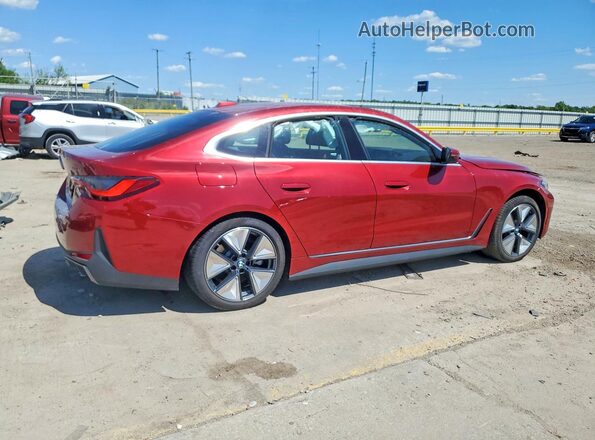 WBY23HD02SFV62036 2025 BMW I4 Красный Задняя правая четверть