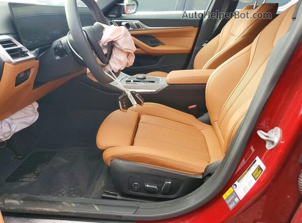 WBY23HD02SFV62036 2025 BMW I4 Красный Вид салона спереди