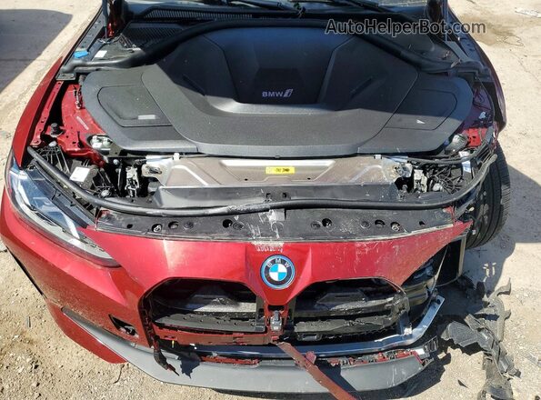 WBY23HD02SFV62036 2025 BMW I4 Красный Вид задней части салона
