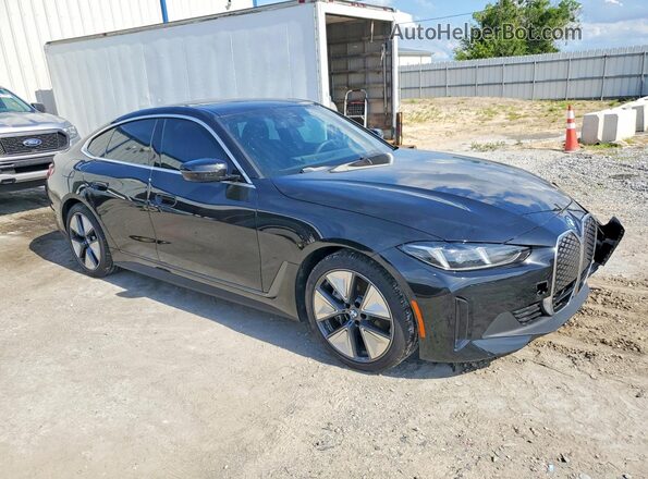 WBY23HD04SFU40858 2025 BMW I4 Black Передня права чверть