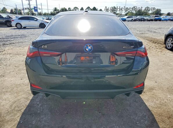 WBY23HD04SFU40858 2025 BMW I4 Black Вид ззаду