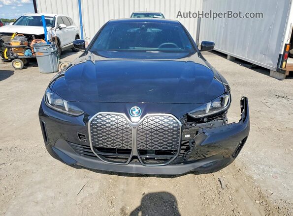 WBY23HD04SFU40858 2025 BMW I4 Black Вид спереду