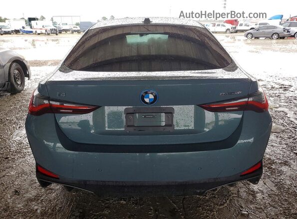 WBY23HD04SFV76388 2025 BMW I4 Teal Вид ззаду