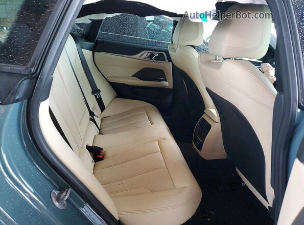 WBY23HD04SFV76388 2025 BMW I4 Teal Вид задніх сидінь