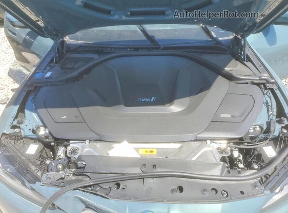 WBY23HD06SFT96247 2025 BMW I4 Green უკანა სალონის ხედი