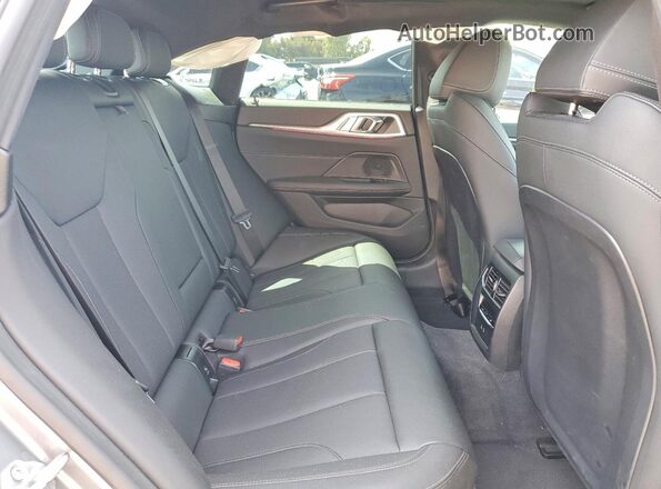 WBY23HD06SFU15850 2025 BMW I4 Gray უკანა სავარძლების ხედი