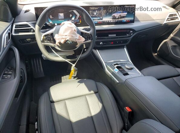 WBY23HD06SFU15850 2025 BMW I4 Gray წინა პანელის ხედი