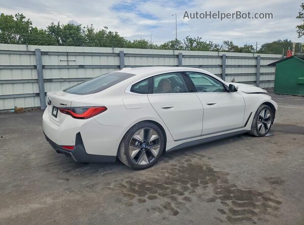 WBY23HD06SFV61214 2025 BMW I4 White Rear right