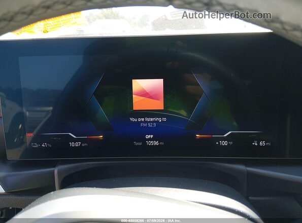 WBY23HD07SFU84921 2025 BMW I4 Gray Vista de los asientos traseros