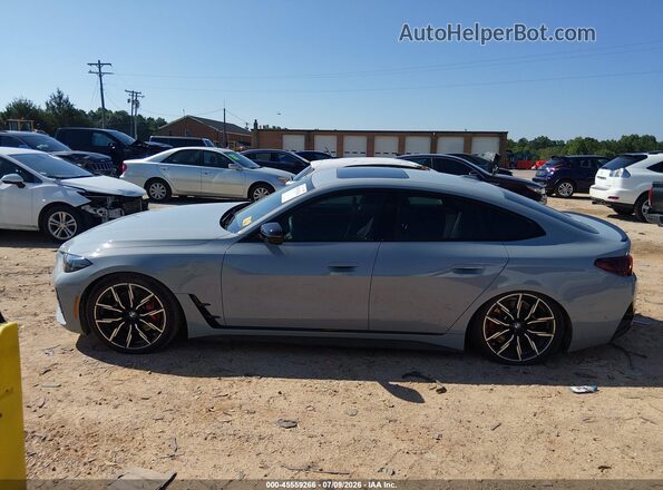 WBY23HD07SFU84921 2025 BMW I4 Gray Vista interior de 360 grados