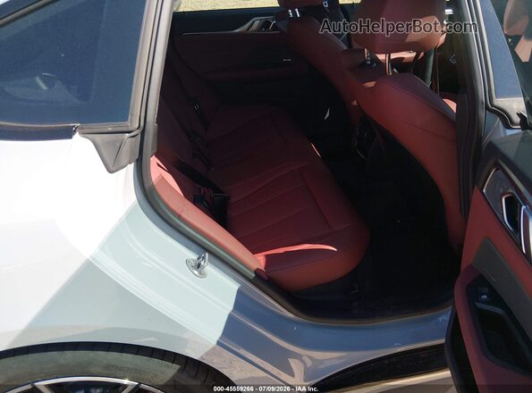 WBY23HD07SFU84921 2025 BMW I4 Gray Vista de la etiqueta del VIN