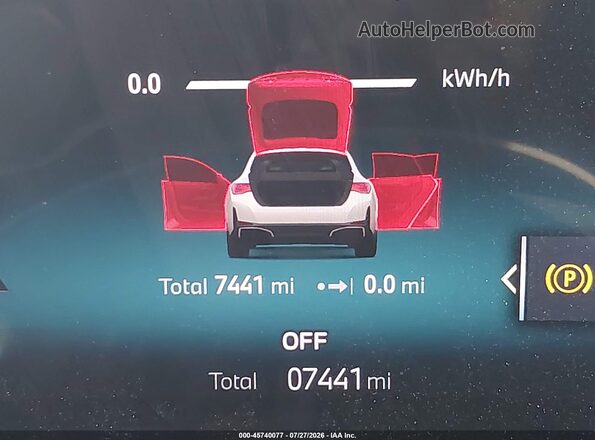 WBY23HD08SFT98632 2025 BMW I4 Белый Вид задних сидений