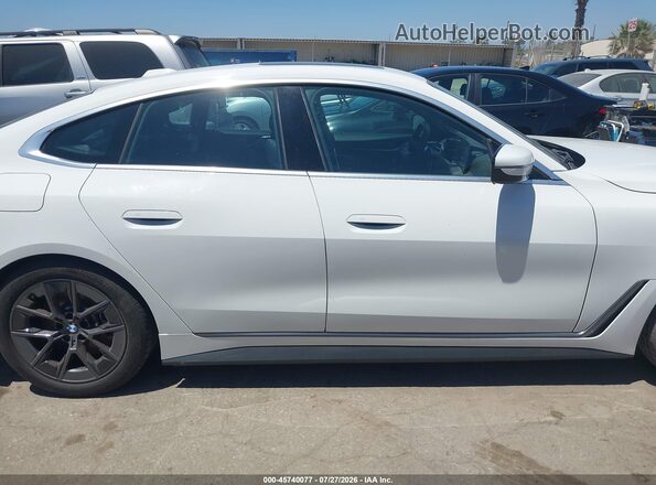 WBY23HD08SFT98632 2025 BMW I4 Белый Вид задней части салона
