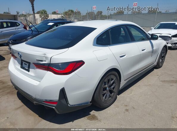 WBY23HD08SFT98632 2025 BMW I4 Белый Задняя правая четверть
